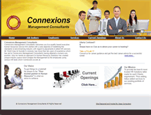 Tablet Screenshot of connexionshr.com